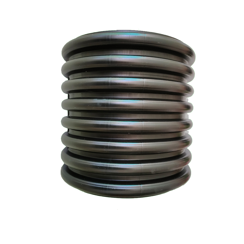 HDPE双壁波纹管300环刚度8级——我厂生产DN300 SN8排水管，源头直供